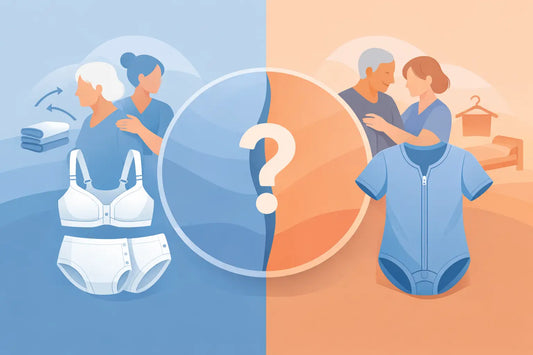 Adaptive Unterwäsche versus Pflegebody: Was passt?