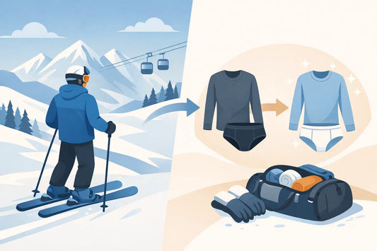 Unterwäsche beim Skifahren wechseln?