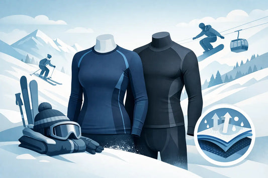 Funktionale Unterwäsche beim Wintersport