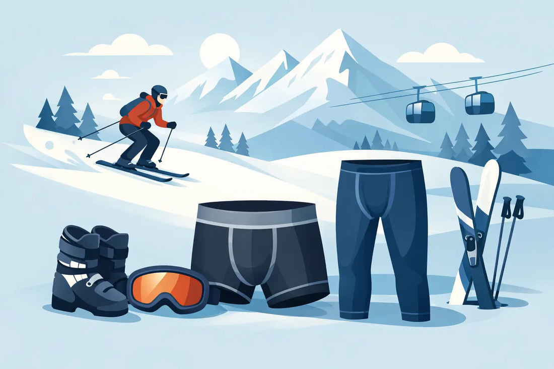 Die richtige Unterhose für Skifahrer