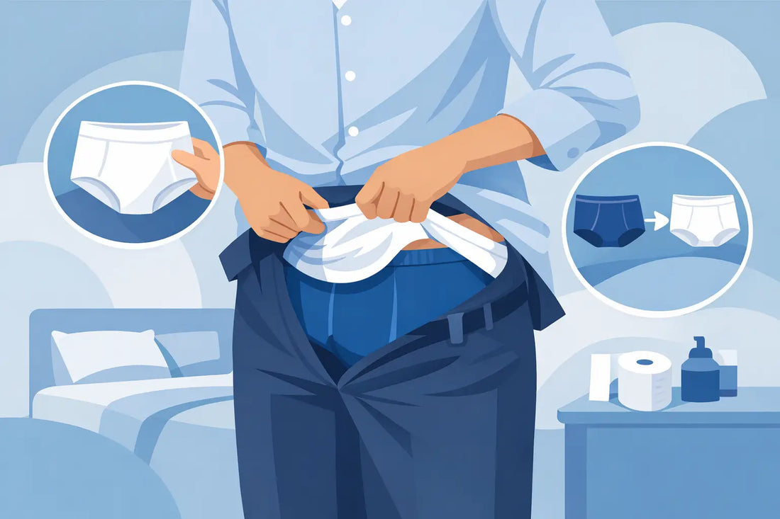 Unterhose ohne Ausziehen wechseln - so geht’s